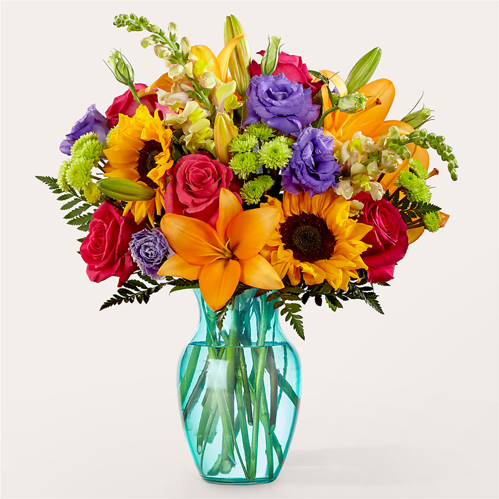 Double Rainbow Bouquet – Acacia Flower Shop Inc, Orangeburg SC