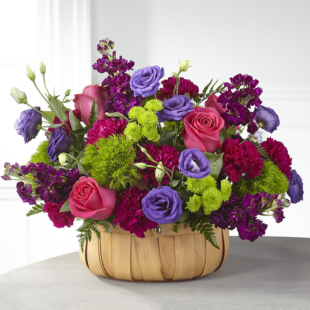 Serene Sanctuary Basket – Acacia Flower Shop Inc, Orangeburg SC
