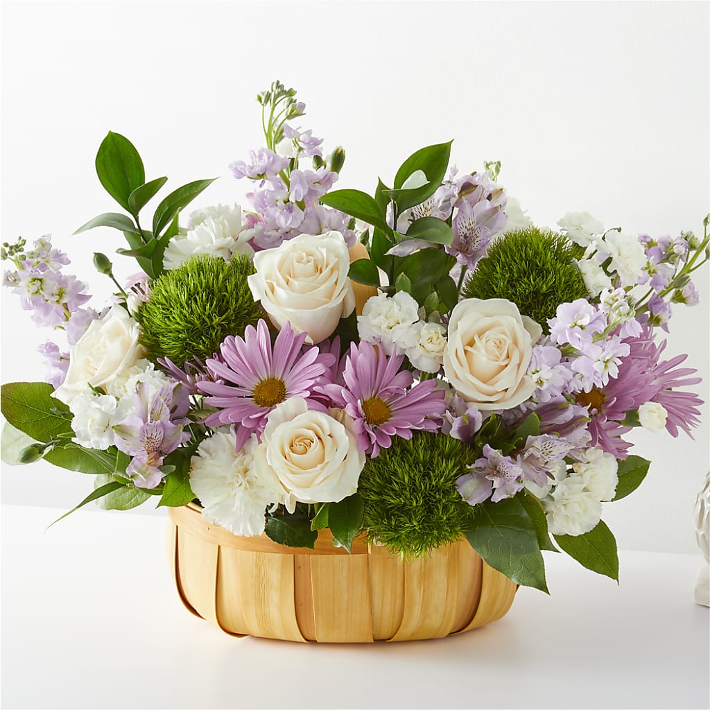 Peace & Love Basket – Acacia Flower Shop Inc, Orangeburg SC