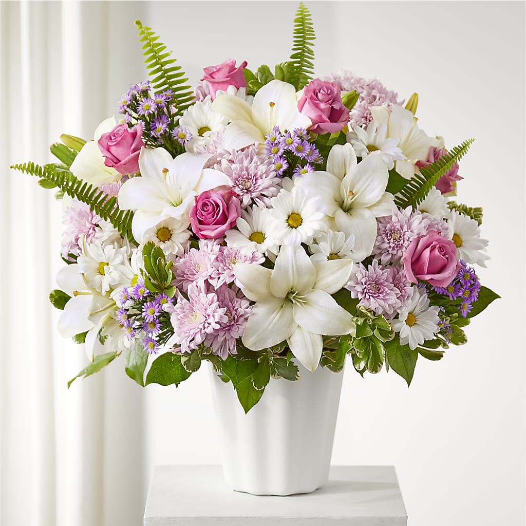Warmest Thoughts Tabletop Basket – Acacia Flower Shop Inc, Orangeburg SC