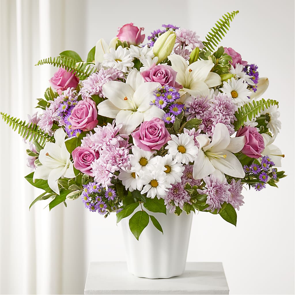 Warmest Thoughts Tabletop Basket – Acacia Flower Shop Inc, Orangeburg SC