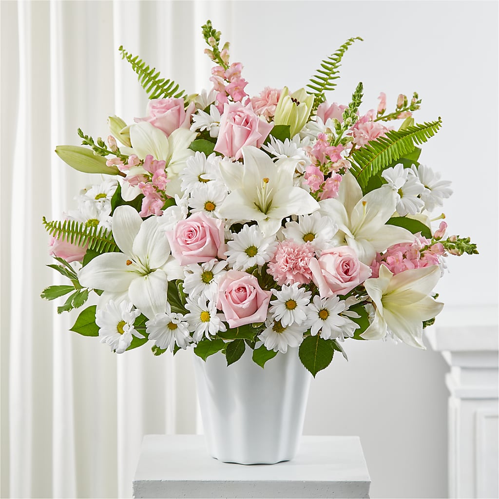 Soft Touch Tabletop Basket – Acacia Flower Shop Inc, Orangeburg SC