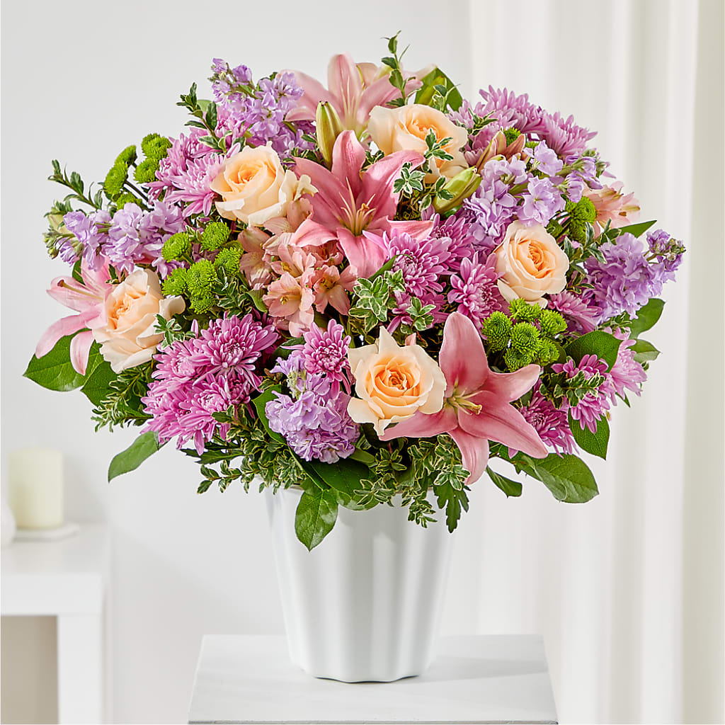 Supportive Embrace Tabletop Basket – Acacia Flower Shop Inc, Orangeburg SC