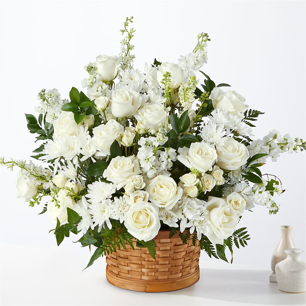 Heartfelt Condolences Arrangement – Acacia Flower Shop Inc, Orangeburg SC