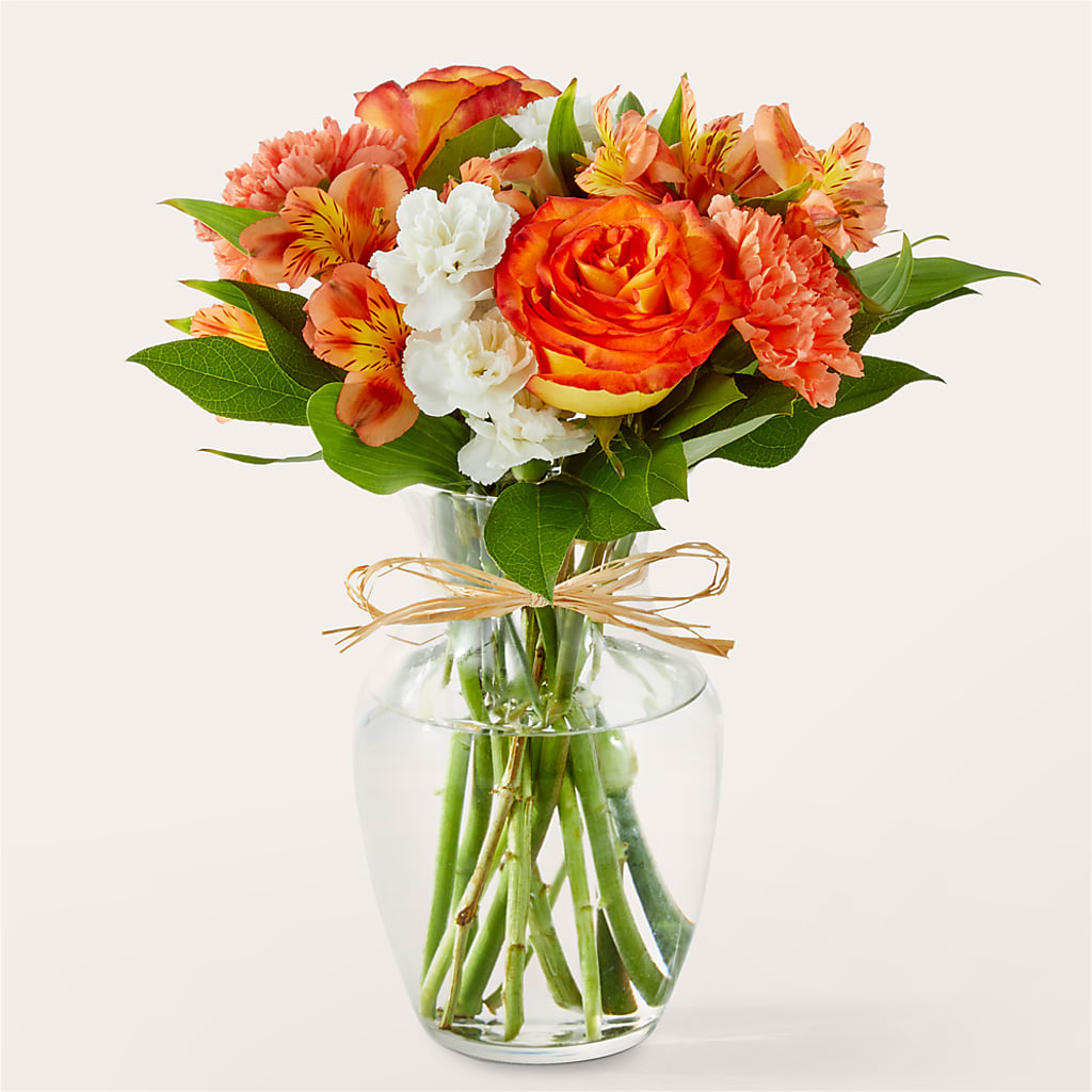 Apricot Glow Bouquet – Acacia Flower Shop Inc, Orangeburg SC