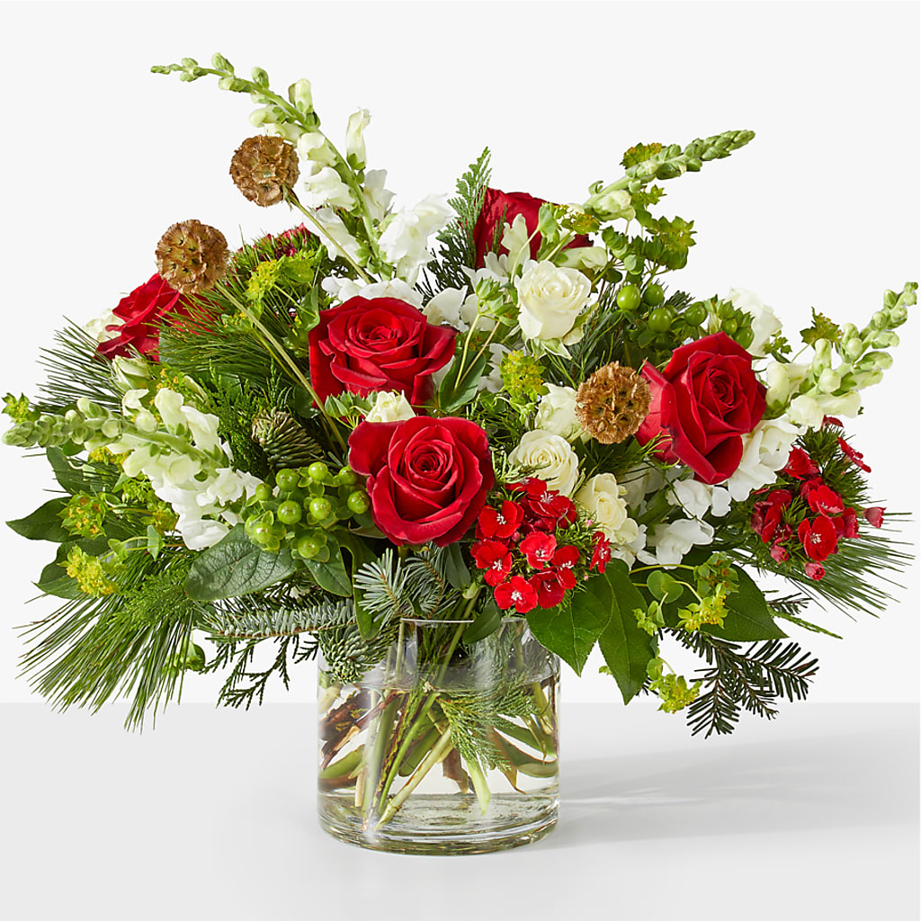 Deck the Halls Bouquet – Acacia Flower Shop Inc, Orangeburg SC