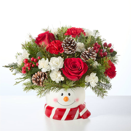 Jolly Snowman Bouquet –  Acacia Flower Shop Inc, Orangeburg SC