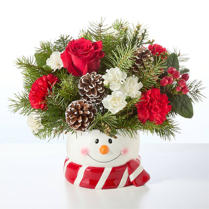Jolly Snowman Bouquet –  Acacia Flower Shop Inc, Orangeburg SC