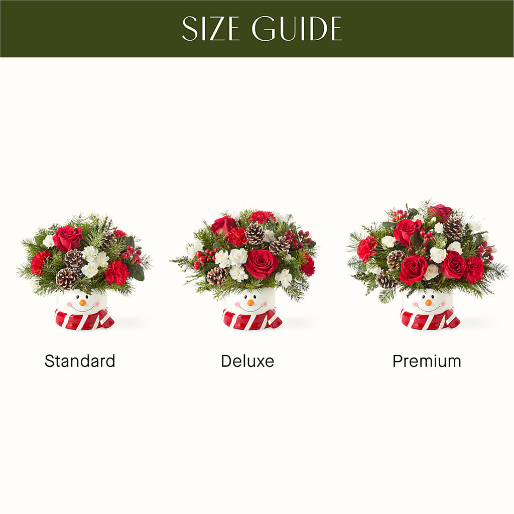 Jolly Snowman Bouquet –  Acacia Flower Shop Inc, Orangeburg SC