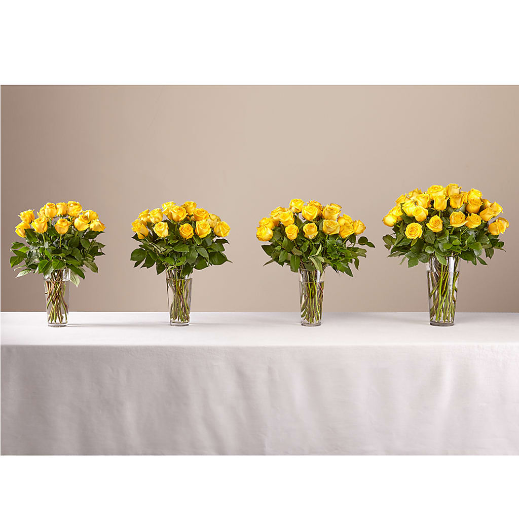 Long Stem Yellow Rose Bouquet –  Acacia Flower Shop Inc, Orangeburg SC