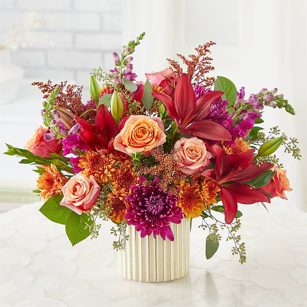 Burgundy Landscape Bouquet –  Acacia Flower Shop Inc, Orangeburg SC