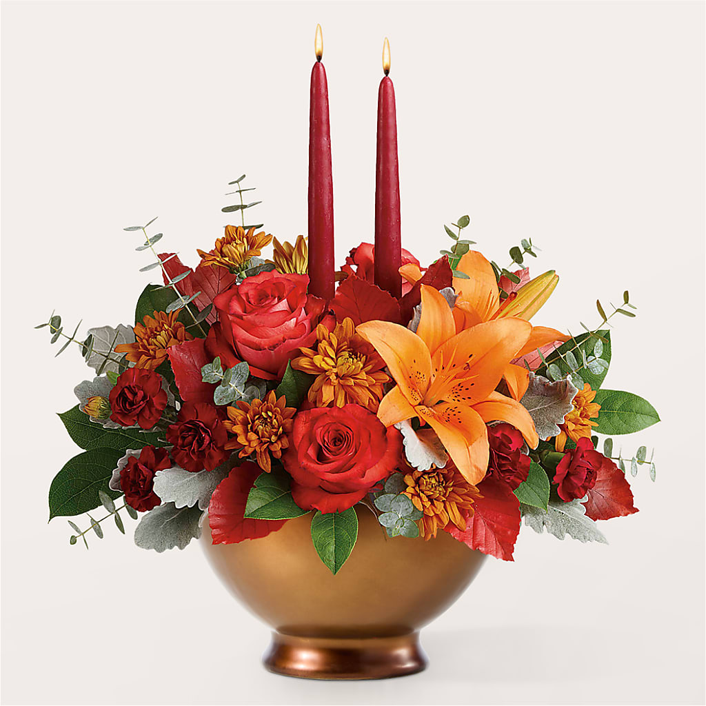 Fruits of Fall Centerpiece –  Acacia Flower Shop Inc, Orangeburg SC