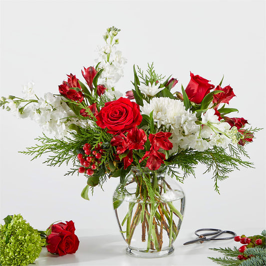 Merry Moment Bouquet – A Florist Original –  Acacia Flower Shop Inc, Orangeburg SC