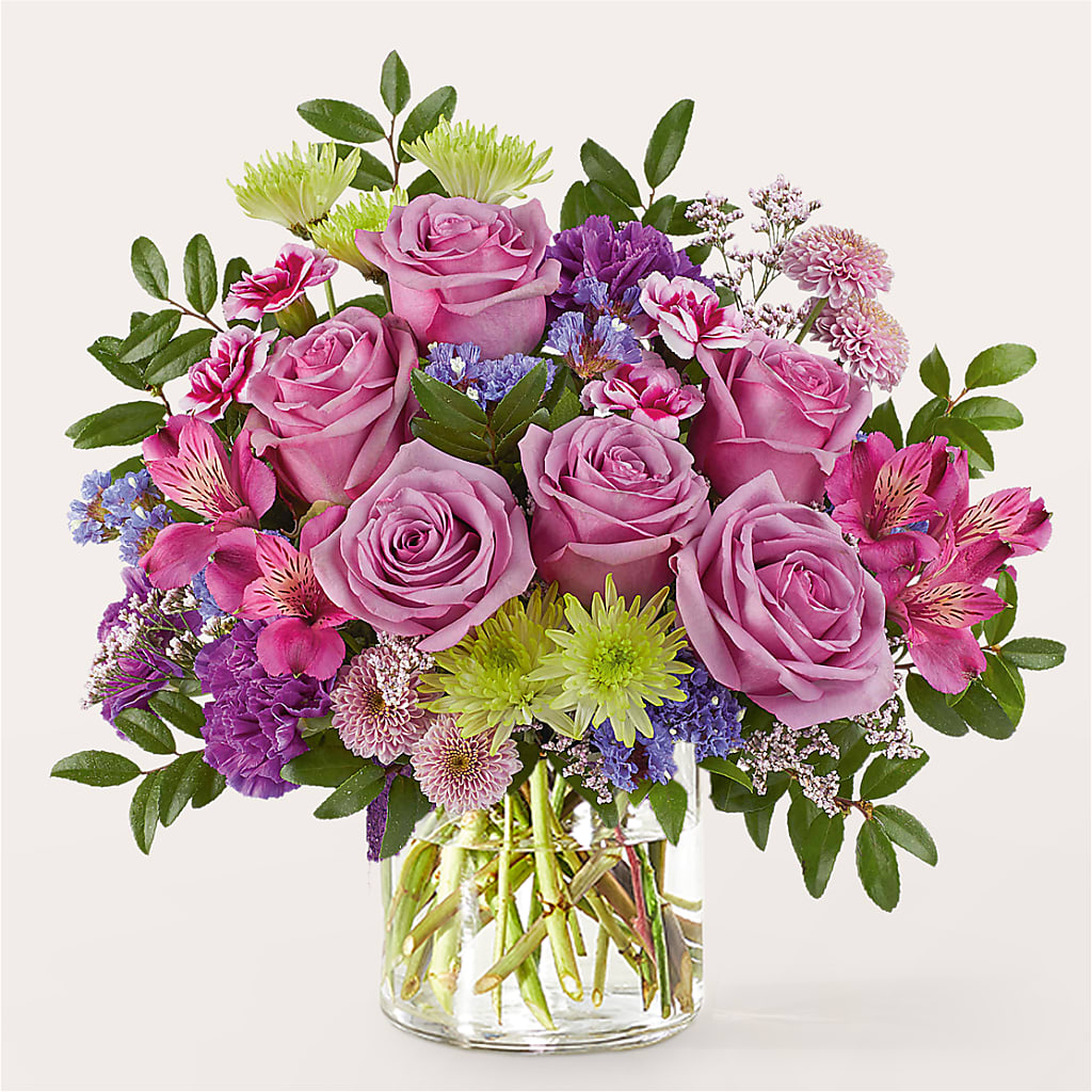 Glass Half Full Bouquet –  Acacia Flower Shop Inc, Orangeburg SC