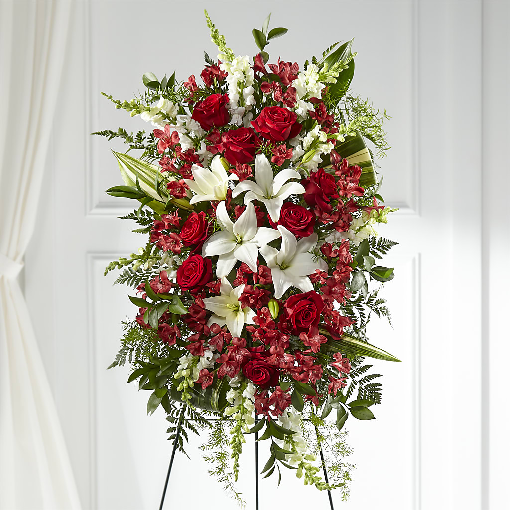 Everlasting Memory Standing Spray –  Acacia Flower Shop Inc, Orangeburg SC