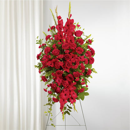 From the Heart Standing Spray –  Acacia Flower Shop Inc, Orangeburg SC