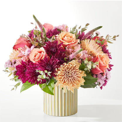 Berry Cobbler Bouquet with Ivory Vase –  Acacia Flower Shop Inc, Orangeburg SC