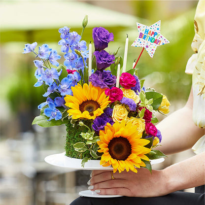 Star of the Day Floral Cake –  Acacia Flower Shop Inc, Orangeburg SC