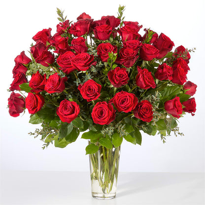 Forever Yours Fifty Stem Red Rose Bouquet –  Acacia Flower Shop Inc, Orangeburg SC