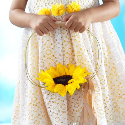 Sweet Sunshine Flower Girl Bouquet –  Acacia Flower Shop Inc, Orangeburg SC